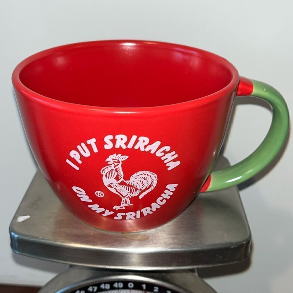 Cup Mug I Put Sriracha on my Sriracha Huy Fong Foods Coffee Tea Noodle Bowl